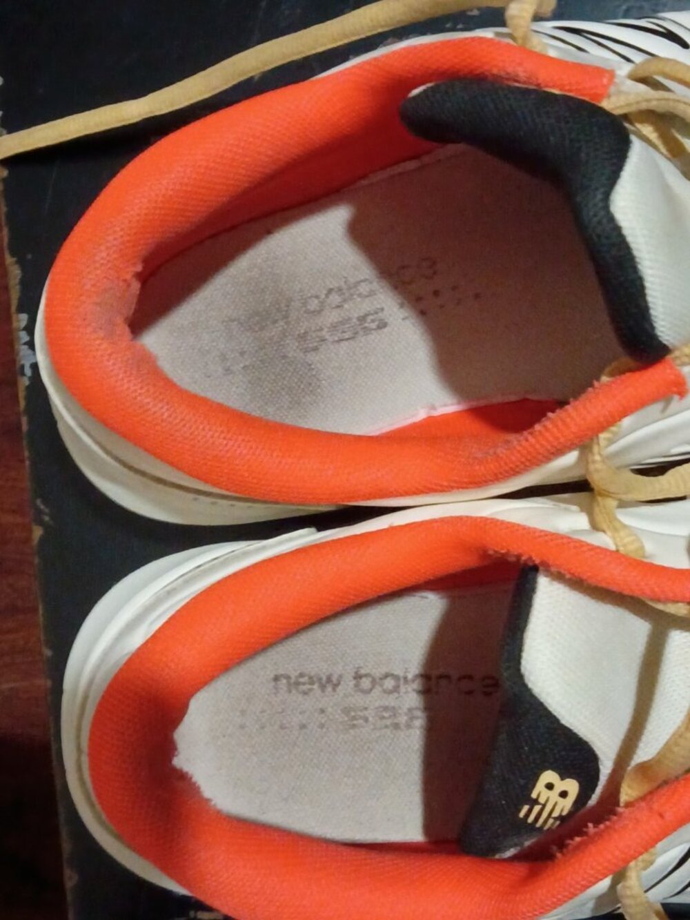 New Balance Women`s Tennis Shoes 696 V5 Women Size 9.5 Sea Salt Neon Dragonfly - Picture 11 of 14